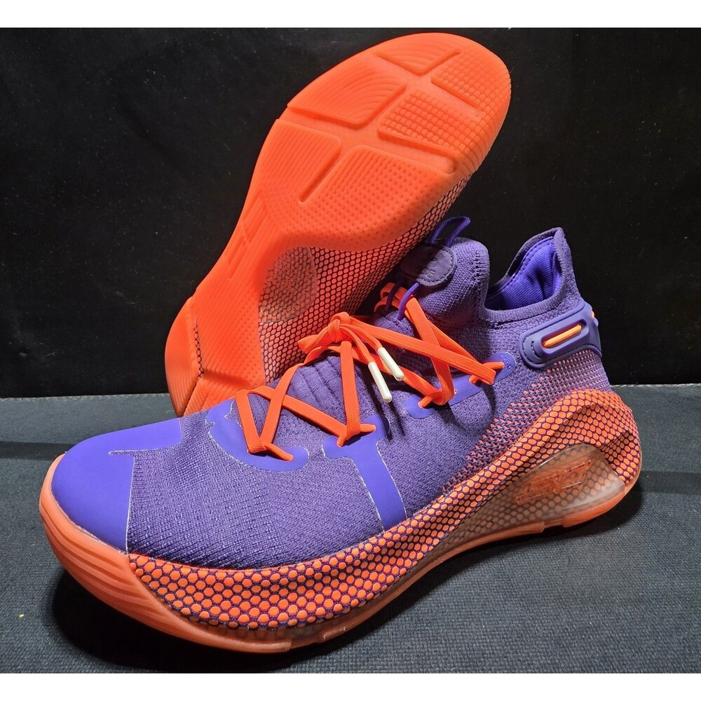 New Under Armour Curry 6 Deep Orchid Men’s Size 11.5 Sneakers  Shoes 3022386-501